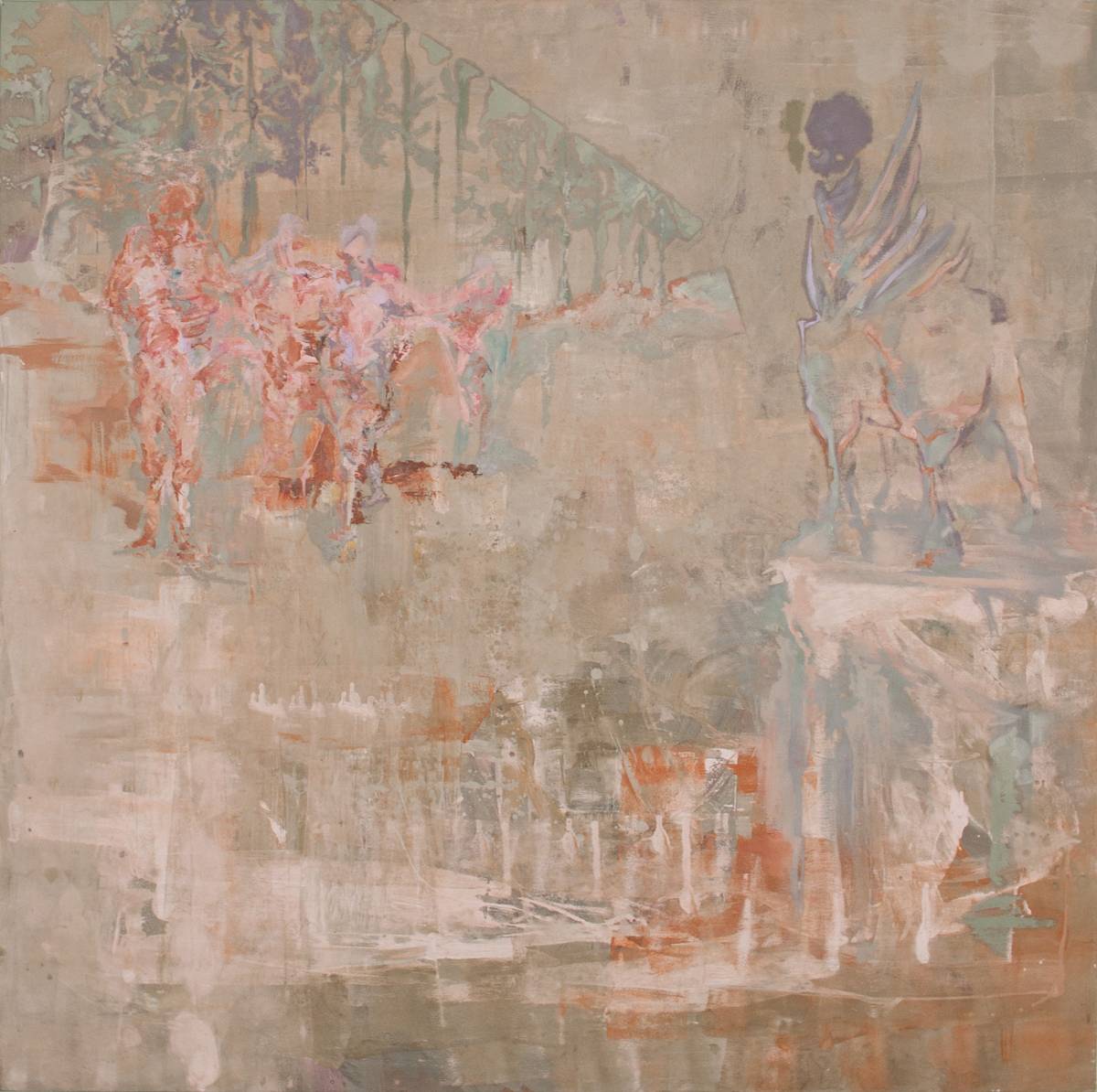 Maria Nickel, Malerei, Kunst, Ausstellung, Textilkunst