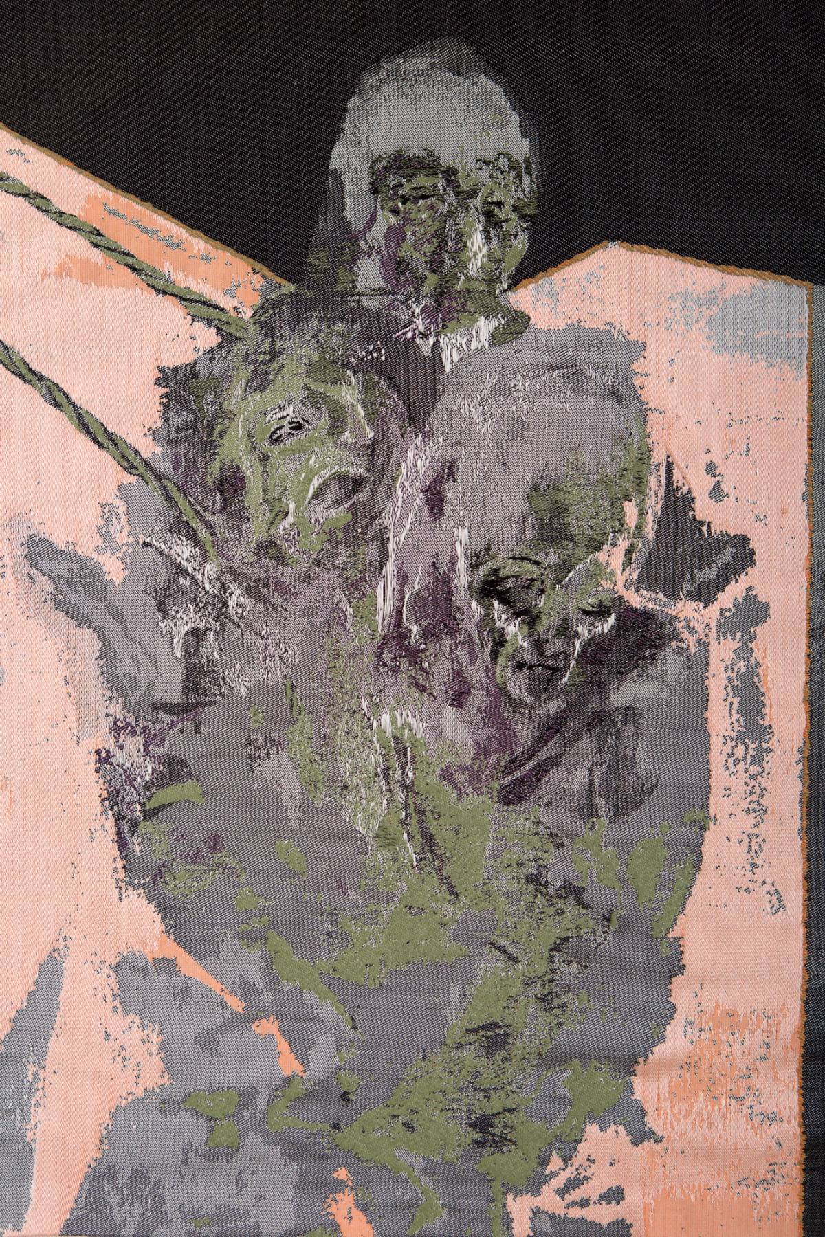 Maria Nickel, Malerei, Kunst, Ausstellung, Jacquard