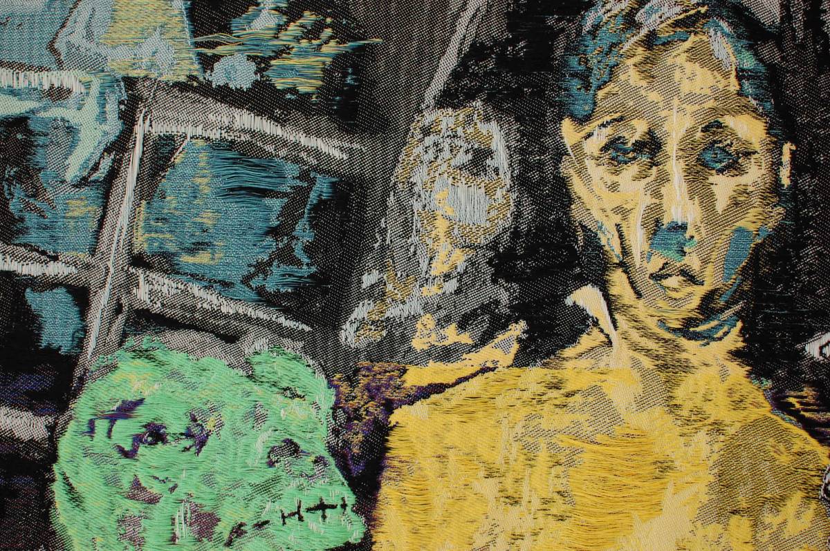 Maria Nickel, Malerei, Kunst, Ausstellung, Textilkunst